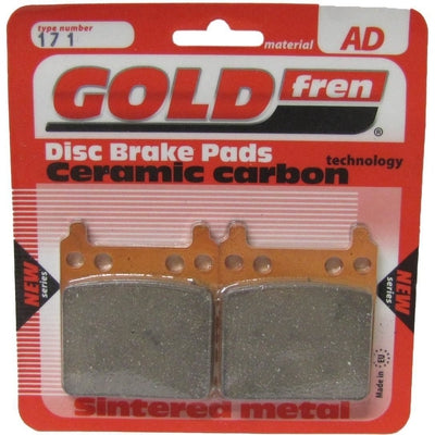 Rear Right Goldfren Brake Pad Fits Honda CB 750 F1 S.O.H.C. 1976