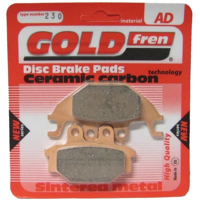 Front Left Goldfren Brake Pad Fits Kymco Maxxer 300 Quad 2006-2010