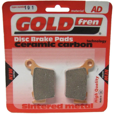 Rear Right Goldfren Brake Pad Fits KTM 250 EXC-F Factory Edition 2010