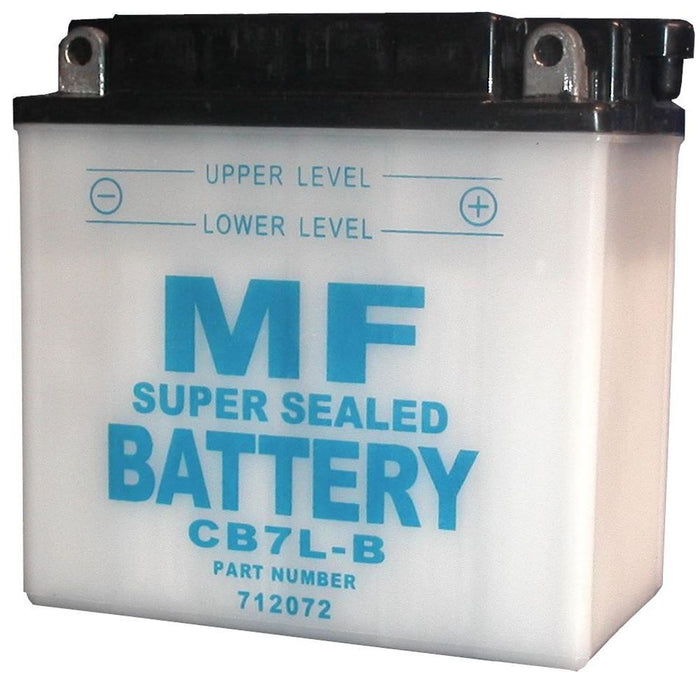 MF Battery CB7L-B,12N7-3B (L:135mm x H:132mm x W:76mm)
