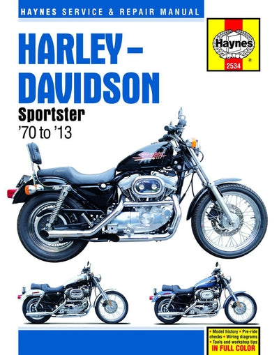 Haynes Manual Harley Davidson Sportsters 70-13